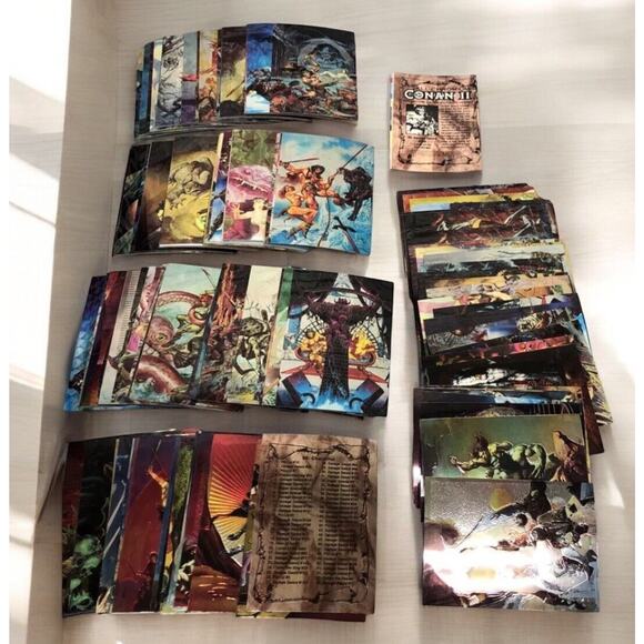 1994 Comic Images Conan All Chromium Series II 2 132 Cards Barbarian War - Picture 1 of 12